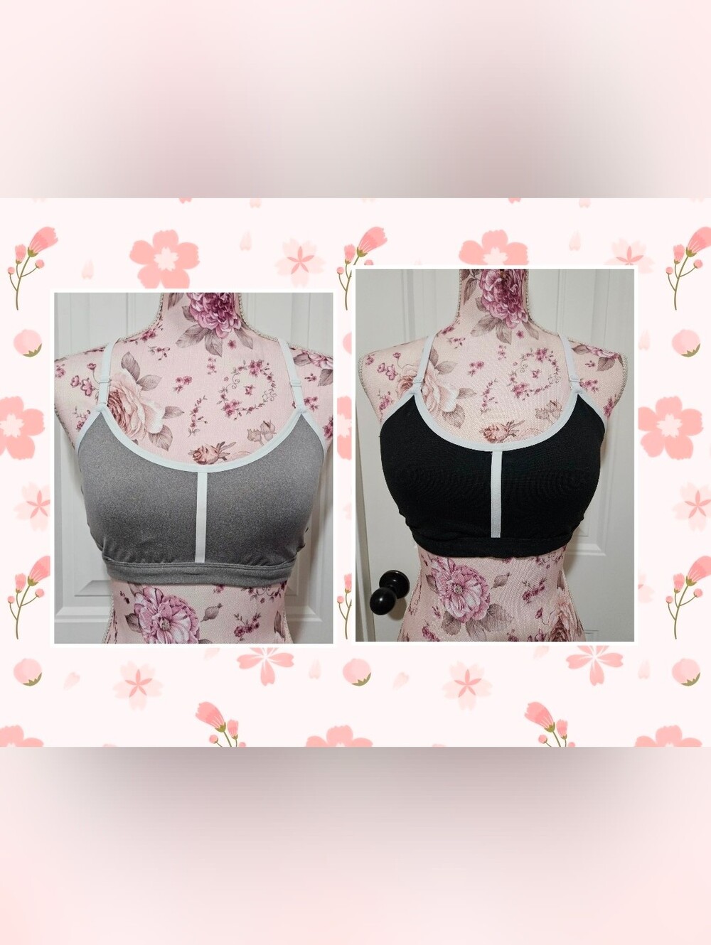 All In Motion Racerback Sports Bra Bundle